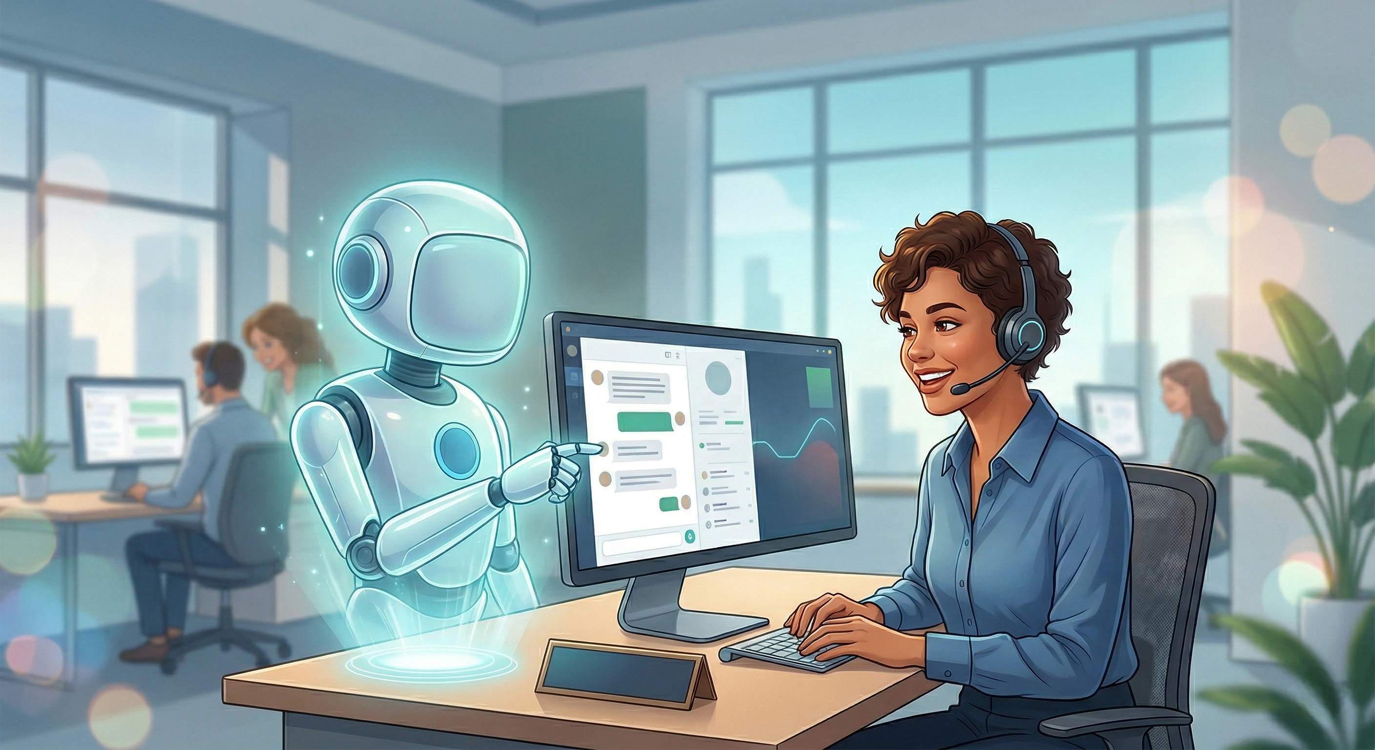 İnsan ve Yapay Zeka İşbirliği: Kusursuz Müşteri Desteği İçin Hibrit Model