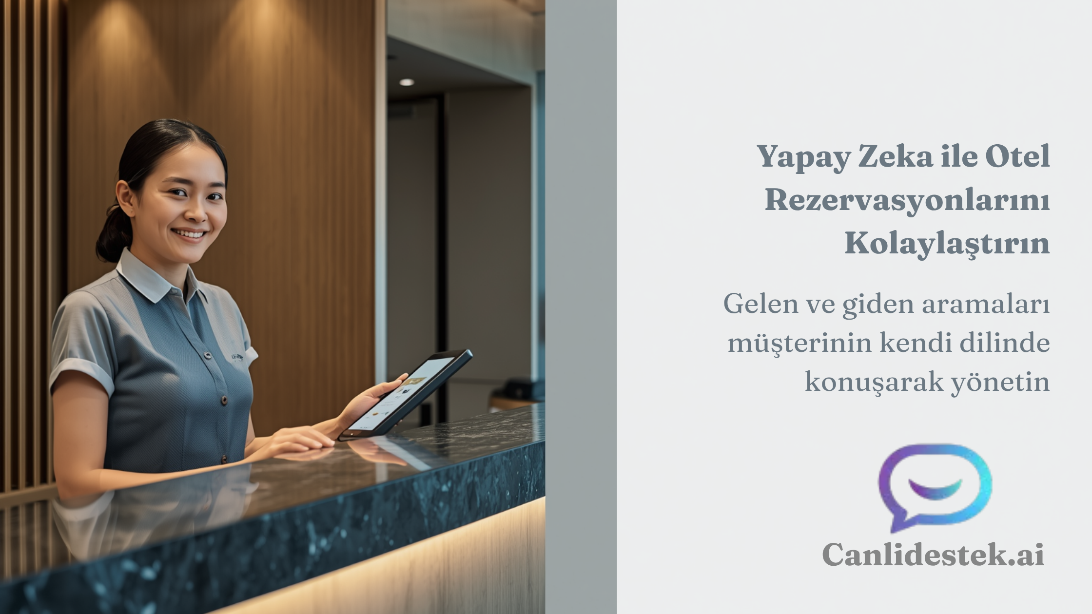 Yapay zeka ile otel rezervasyonu süreci
